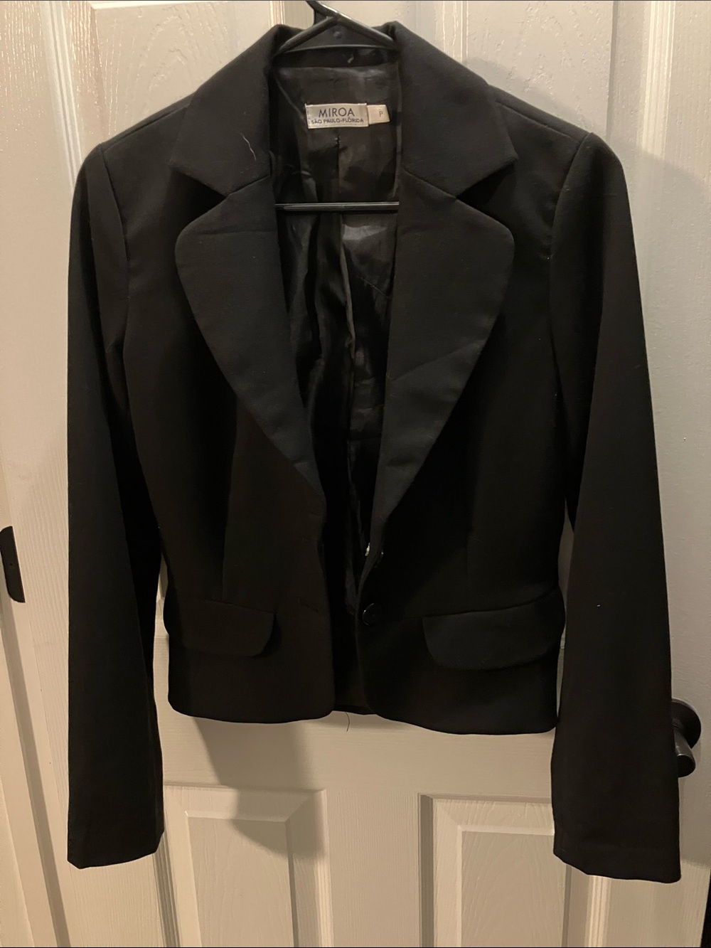 Miroa Women's Black Tailored Blazer